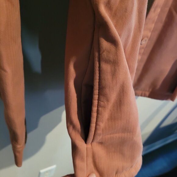 Hang Ten Soft Coral Drawstring Jacket, Fleece, Women's Size M - Picture 4 of 5